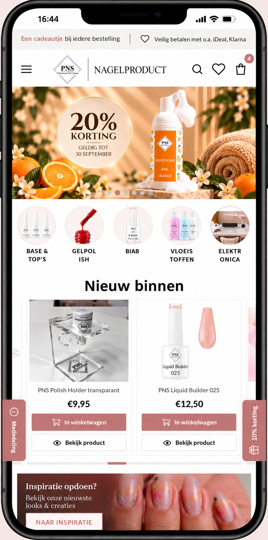 Onze nieuwe webshop is online!