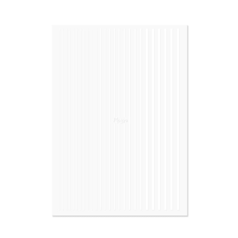 Moyra Nail Art Strips 04 White