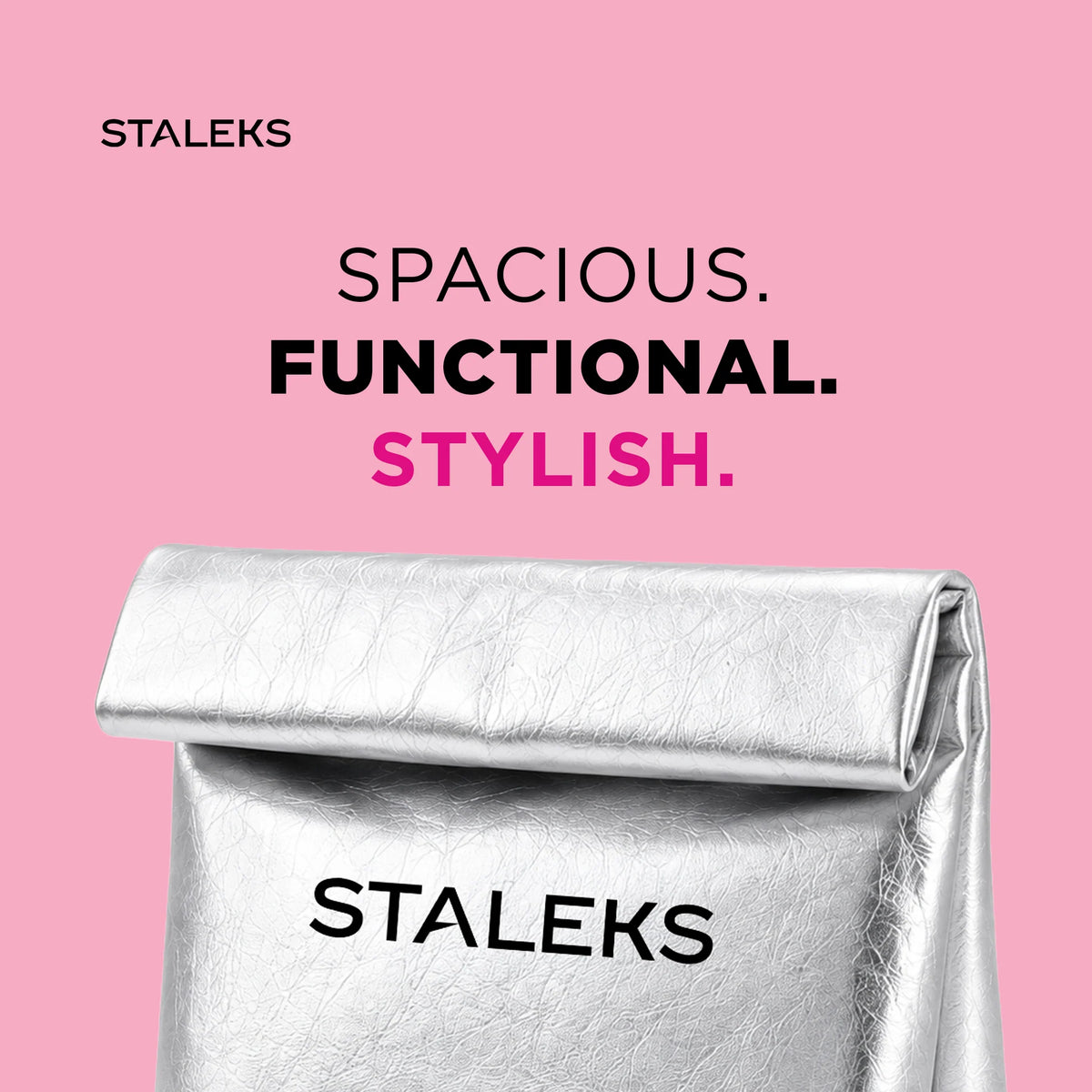 Staleks Cosmetic Bag Silver (size L)