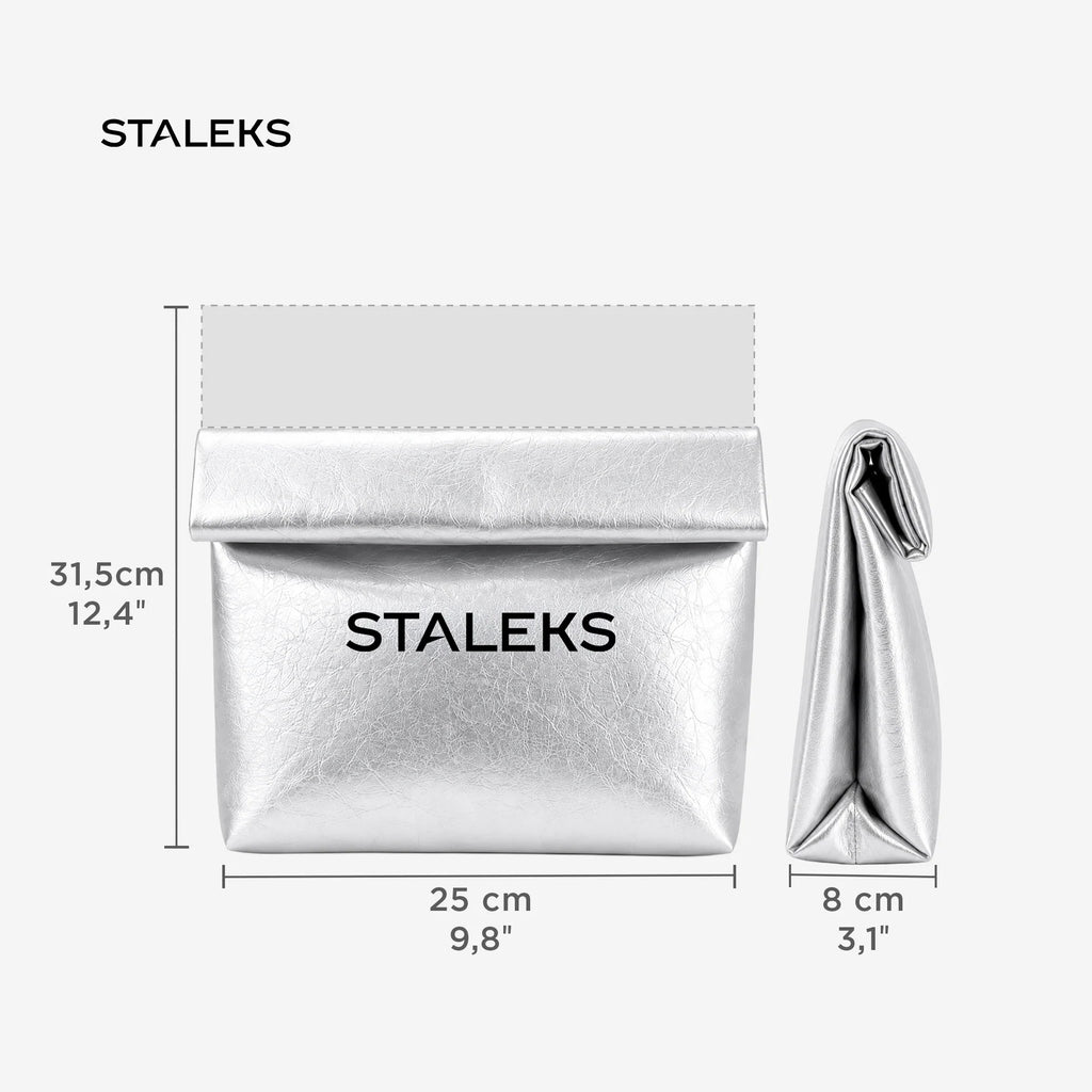 Staleks Cosmetic Bag Silver (size L)