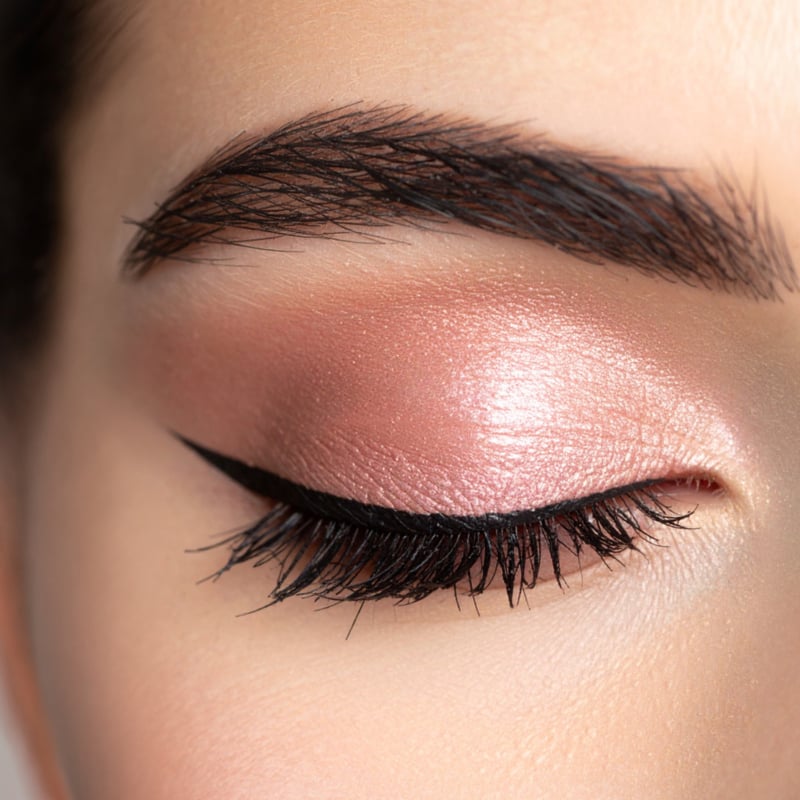 GenZ make-up GenZ Twinkle Star brow&Eye ink liner No.01 Dark Brown
