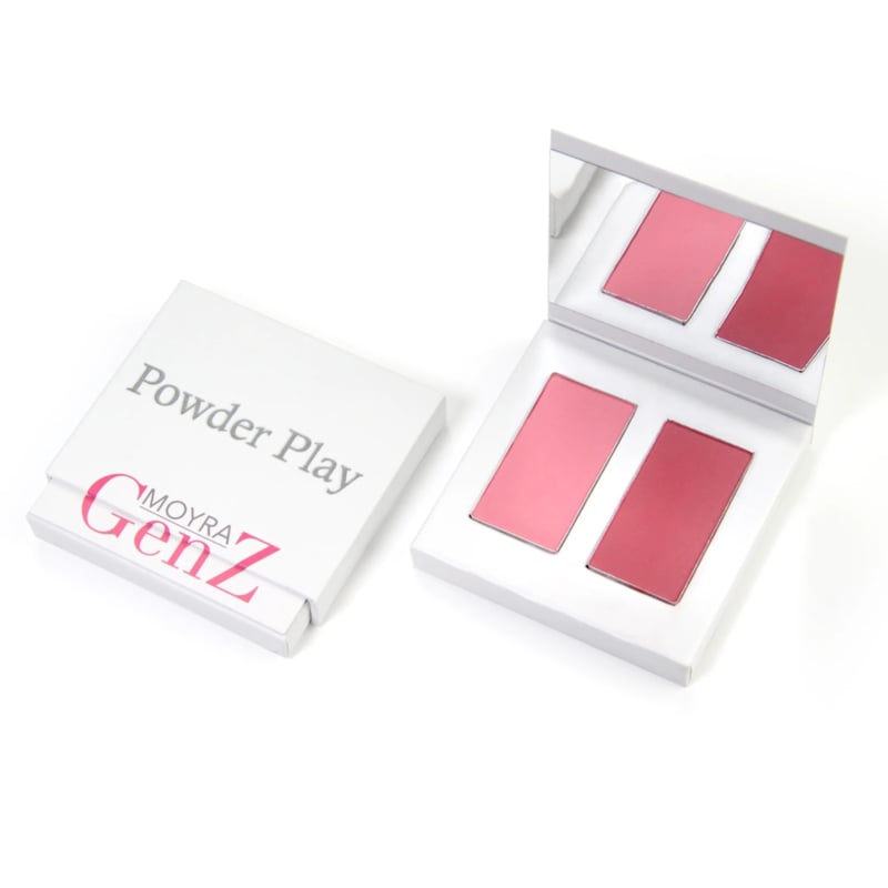 GenZ make-up GenZ Powder Play OH MY BLUSH 2-colour palette