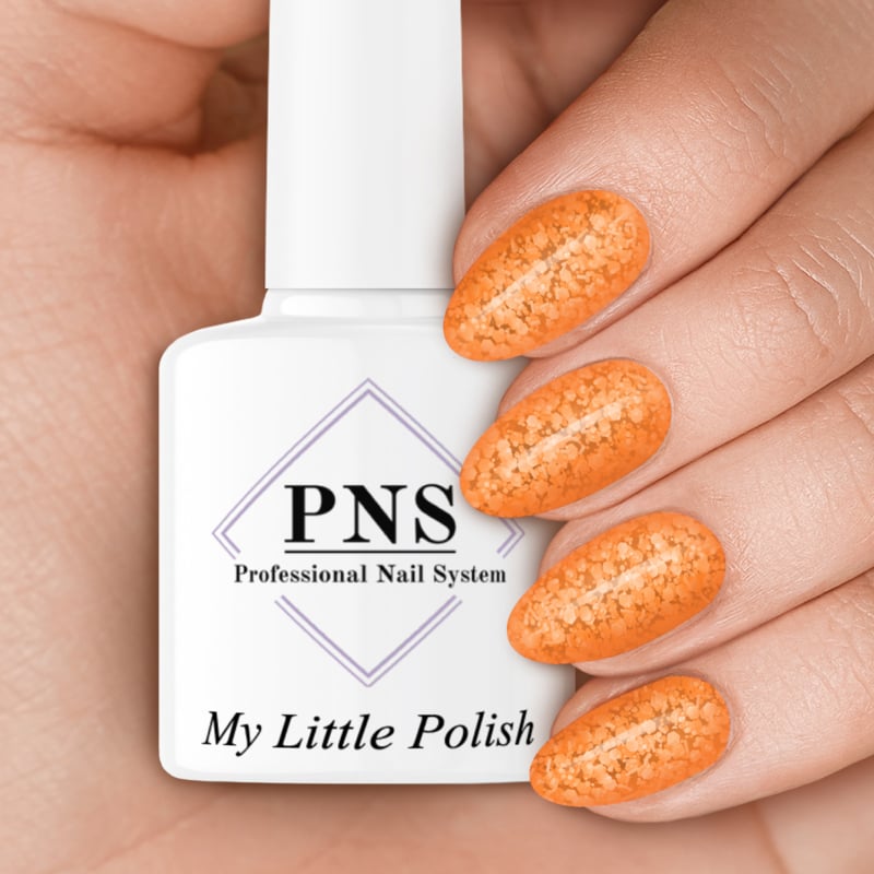 PNS My Little Polish Confetti Orange
