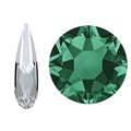 Aurora Crystals Aurora Raindrop A4331 Emerald 10x3mm