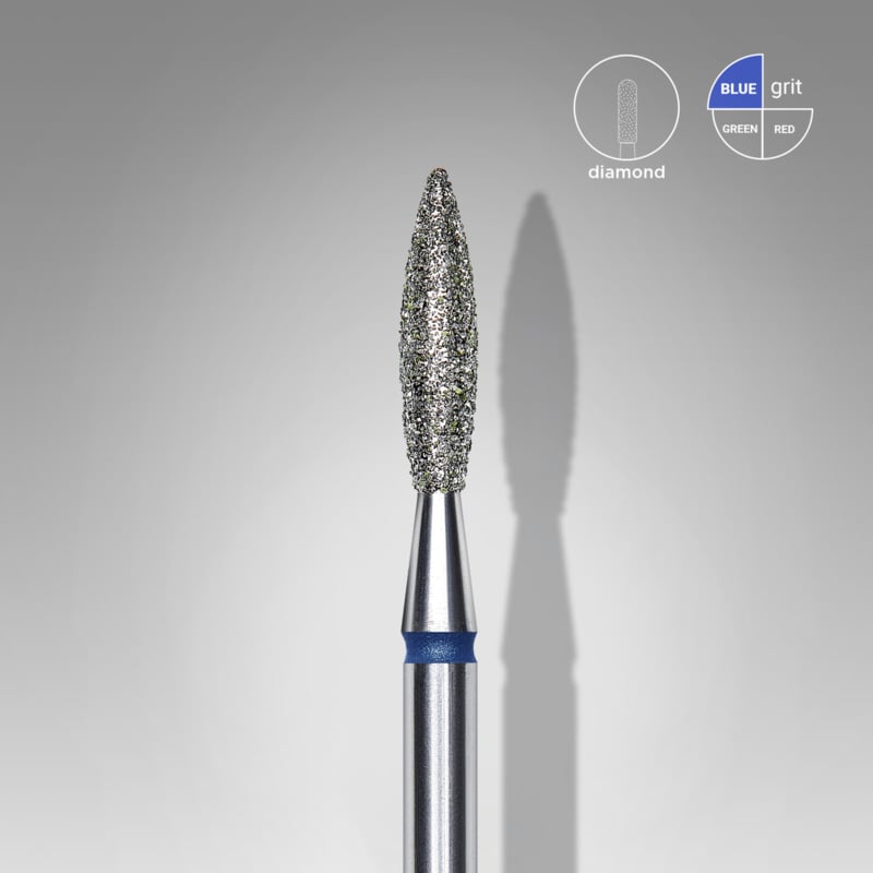 PNS Staleks Diamond Nail Bit "Flame" FA10B023/10