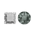 Aurora Kristals Aurora Square A4400 Crystal Black Diamond 4mm