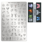 Moyra Stamping Plate 115 Origami