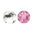 Aurora Kristals Aurora Round Square A4470 Light Rose 6mm