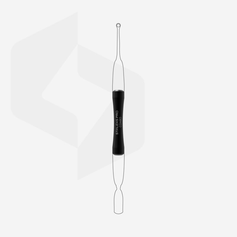 Staleks Combo UNIQ HPQ-10b Handle of the pusher Black