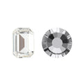 Aurora Kristals Aurora Step Cut Octagon A4610 Crystal 6x4mm