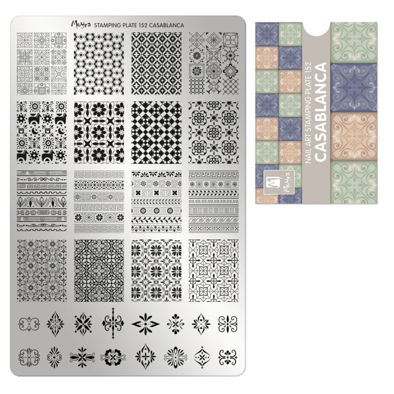 Moyra Stamping Plate 152 Casablanca