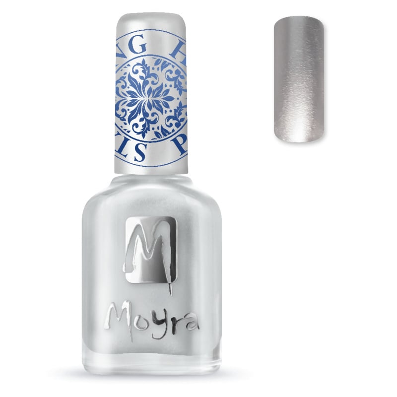 Moyra Stamping Nail Polish sp08 silver