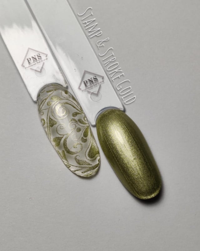 PNS Art Gel Stamp & Stroke Gold