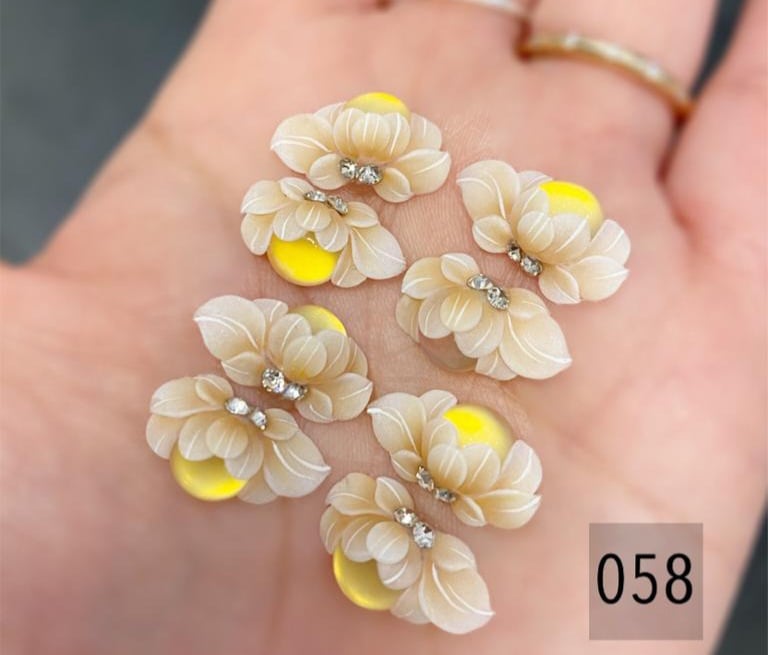 PNS Handgemaakte Acryl 3D Bloemen 058