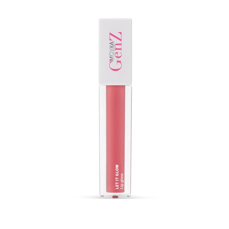 GenZ make-up GenZ Let it Glow Lipgloss No.04 Flamingo