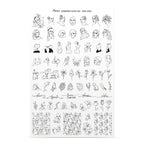 Moyra Stamping Plate 102 Fine Lines