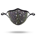 PNS Face Mask Black with rhinestones