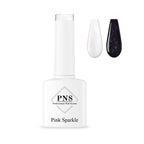 PNS No Wipe Topcoat: Pink Sparkle 7ml