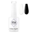 PNS No Wipe Topcoat: Golden Sparkle 15ml
