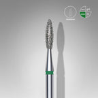 PNS Staleks Diamond Nail Bit "Flame" FA10G021/8