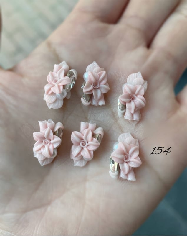 PNS Handgemaakte Acryl 3D Bloemen 154