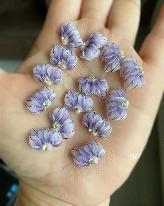 PNS Handgemaakte Acryl 3D Bloemen 150