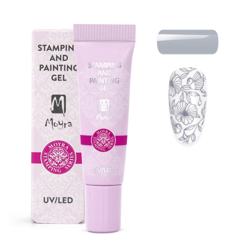 Moyra Stamping and Painting Gel No.17 Grey