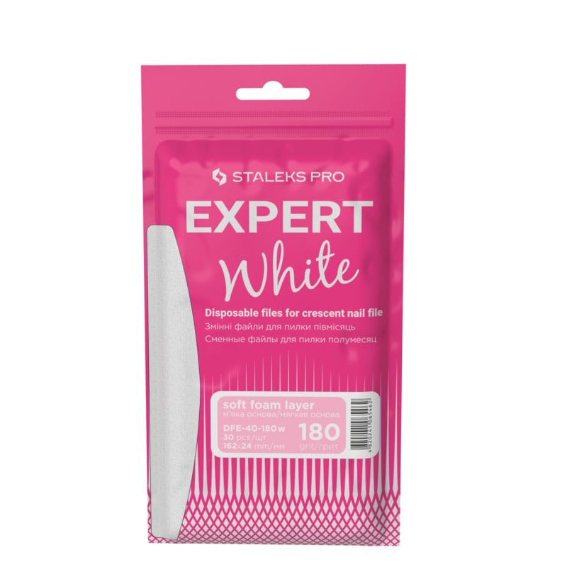 Staleks Expert plakvijlen "halfmoon" DFE-40-180w