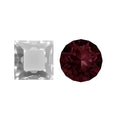Aurora Kristals Aurora Square A4400 Burgundy 4mm