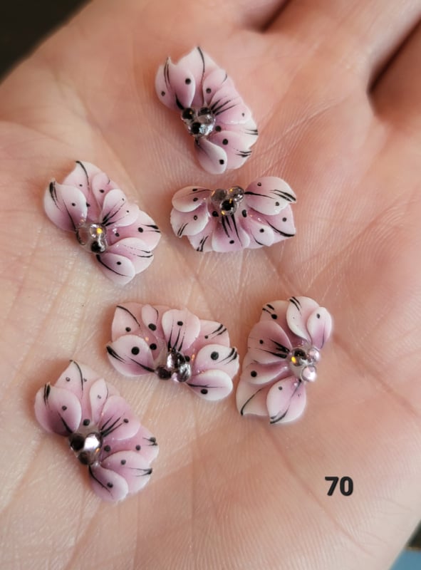 PNS Handgemaakte Acryl 3D Bloemen 070