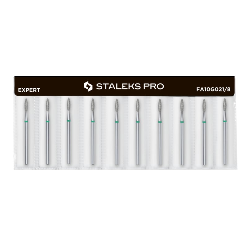 PNS Staleks Diamond Nail Bit "Flame" FA10G021/8