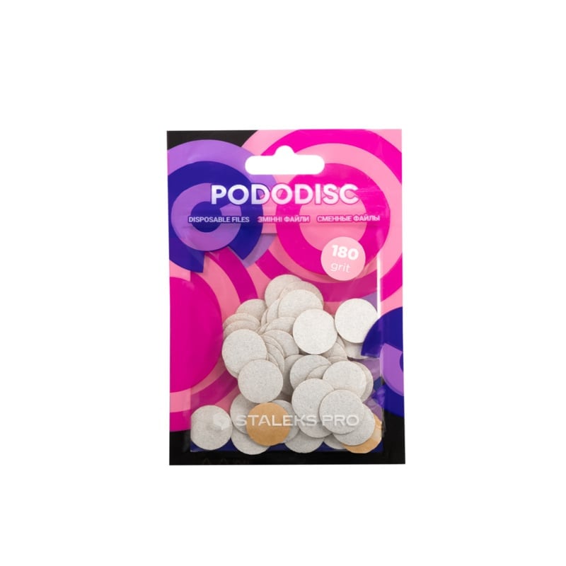 Staleks Refill Pads for Pododisc 15mm PDF-15-180 white