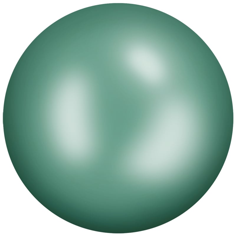 Aurora Kristals Aurora Ceramic Cabochon 9614 Azure Green ss6
