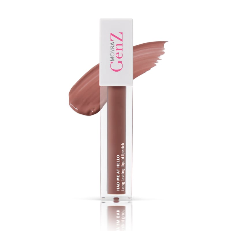 GenZ make-up GenZ Long Lasting Liquid Lipstick No.06 Brown Sugar