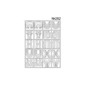 PNS Airbrush Stencil Templates XL282