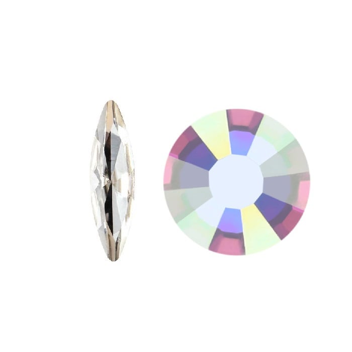 Aurora Kristals Aurora Slim Navette A4221 Crystal AB 11x3mm