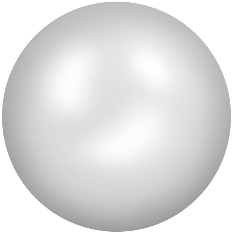 Aurora Kristals Aurora Ceramic Cabochon 0602SI Silver ss6