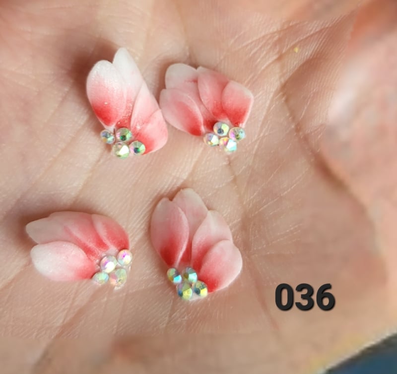 PNS Handgemaakte Acryl 3D Bloemen 036