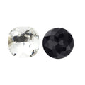 Aurora Kristals Aurora Round Square A4470 Jet 6mm