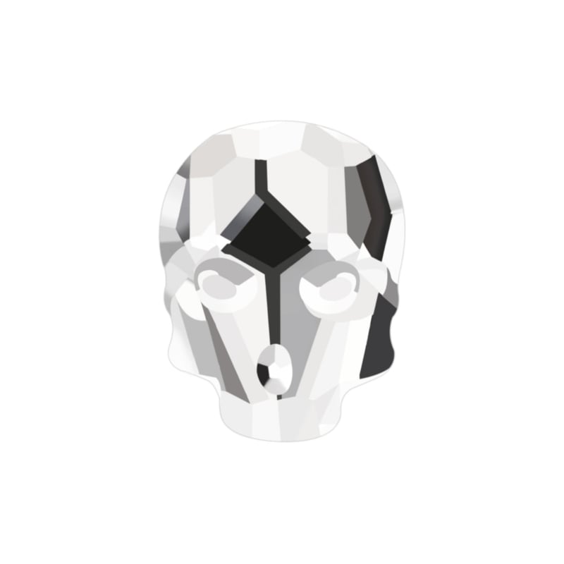 Aurora Kristals Aurora A2856HF Skull 10x7.5mm