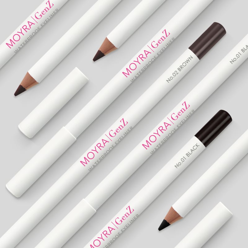 GenZ make-up GenZ Eyeliner No.01 Black