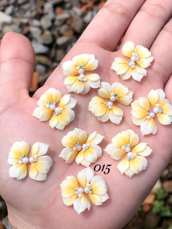 PNS Handgemaakte Acryl 3D Bloemen 015