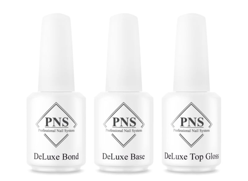 PNS DeLuxe Trio Combi: Bond | Base | Top Gloss 30ml