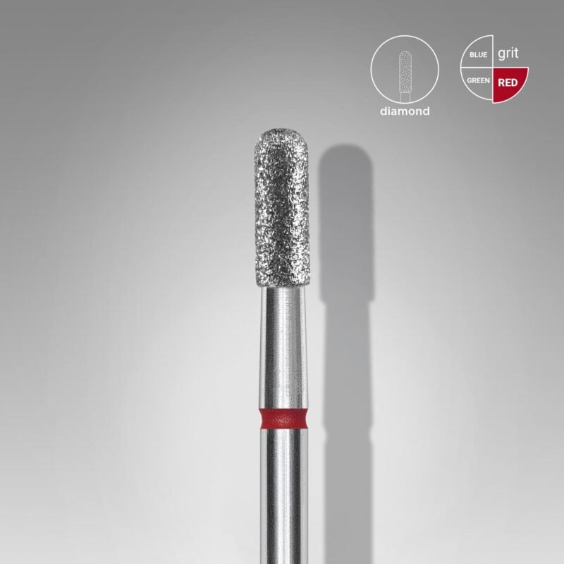 PNS Staleks Diamond Nail Bit "Afgeronde Cylinder" FA30R023/6.5