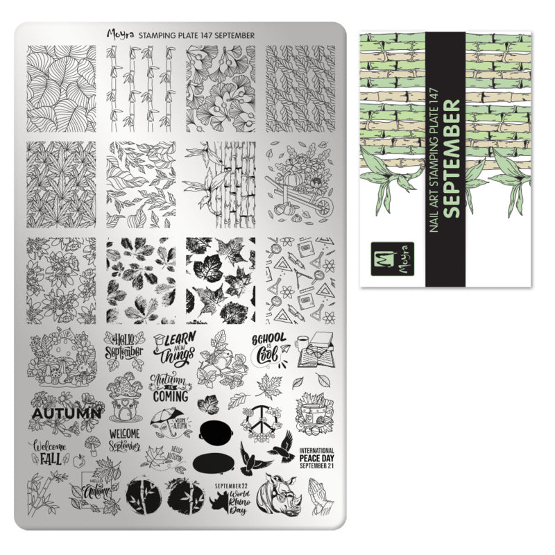 Moyra Stamping Plate 147 September