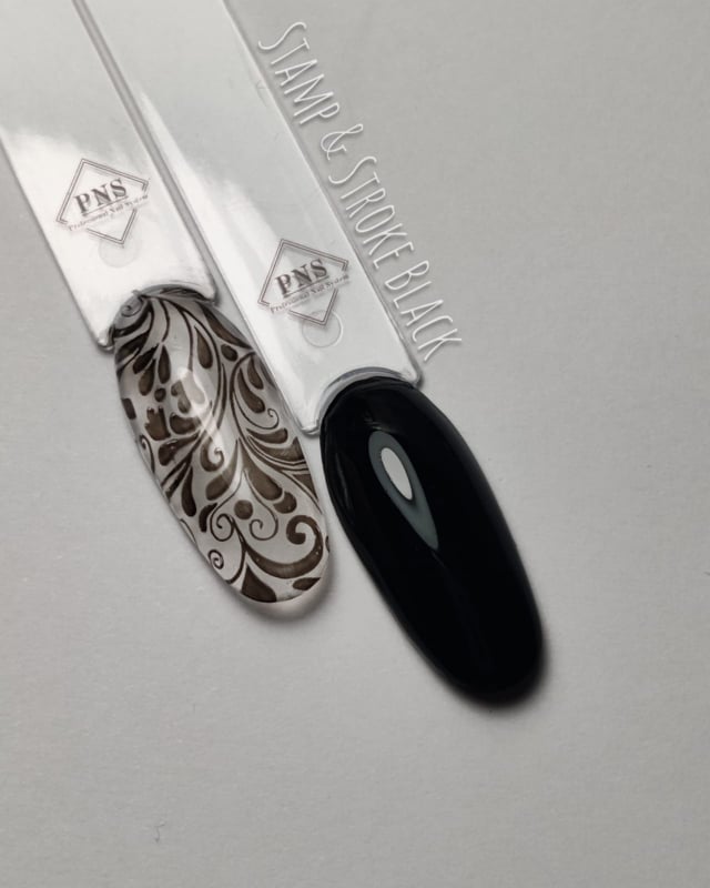 PNS Art Gel Stamp & Stroke Black