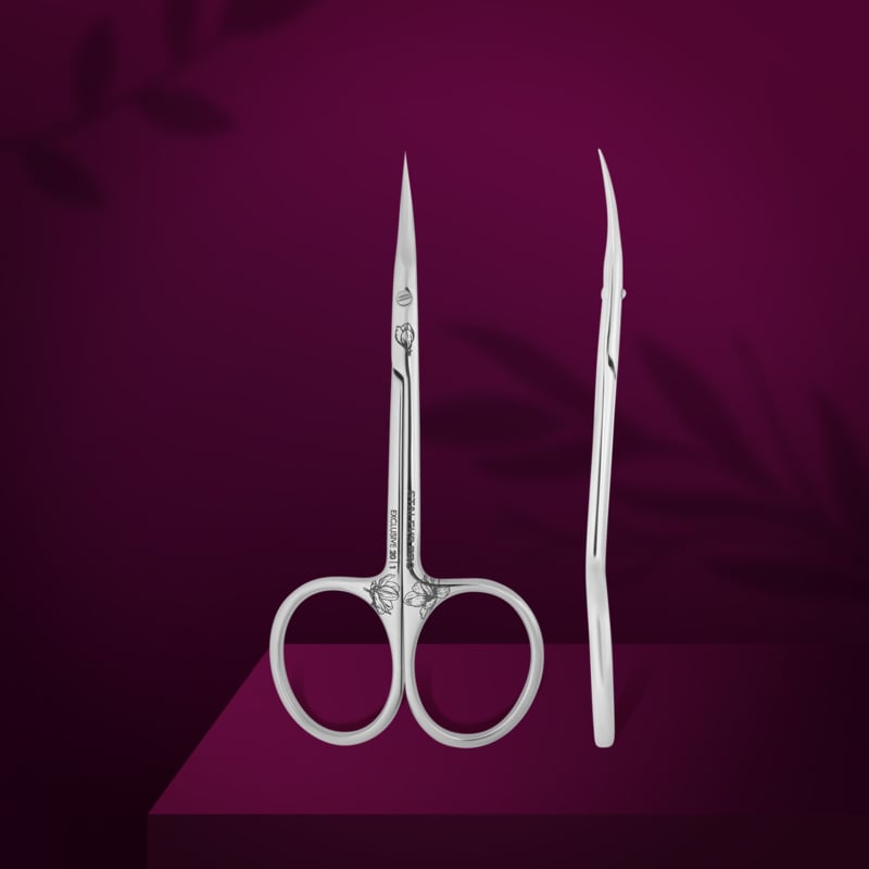 PNS Staleks Exclusive Cuticle Scissor 20/1M