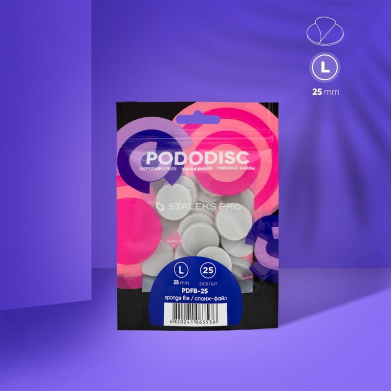 Staleks Refill Pads voor Pododisc 25mm PDFB-25 Sponge