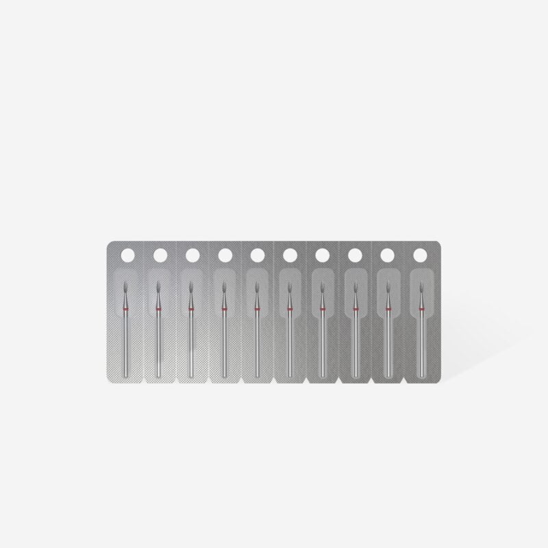 PNS Staleks Diamond Nail Bit "flame" FA11R018/8
