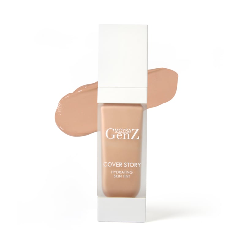 GenZ make-up GenZ Cover Story Skin-adapting nourishing Foundation No.02